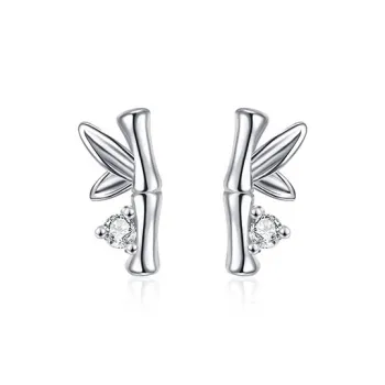 UX S925 Silver Stud Earrings Women's