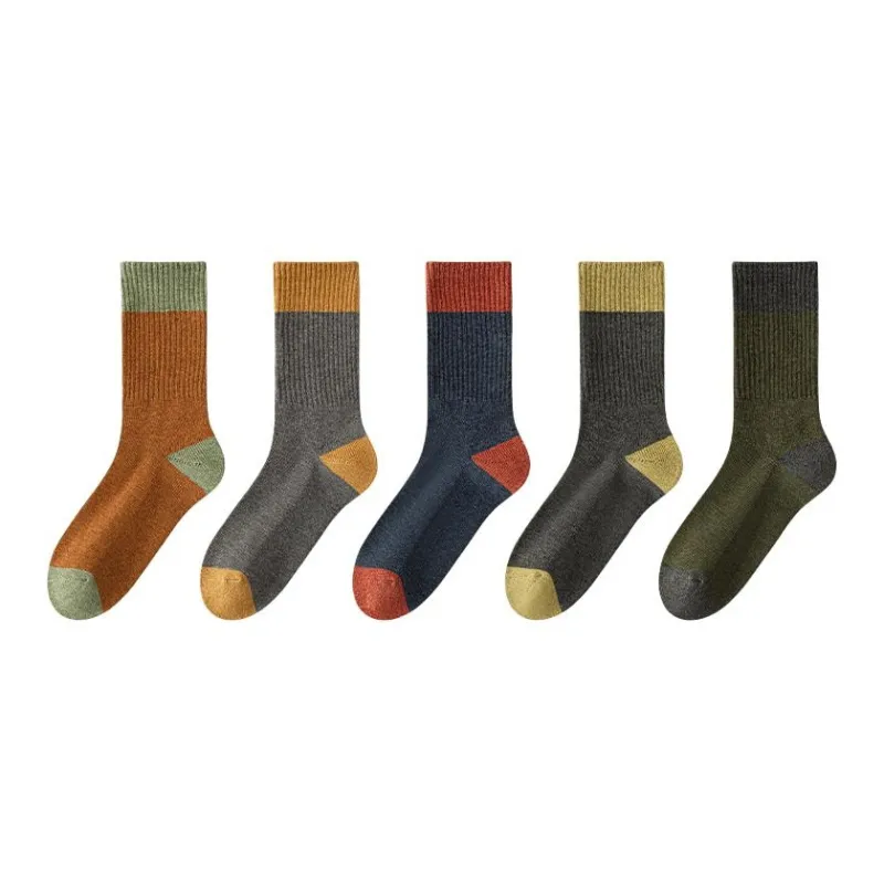MIIOW Knee High Socks Men's Combo Set-15
