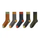 Coffee 1+Gray 1+Navy Blue 1+Dark Gray 1+Green 1