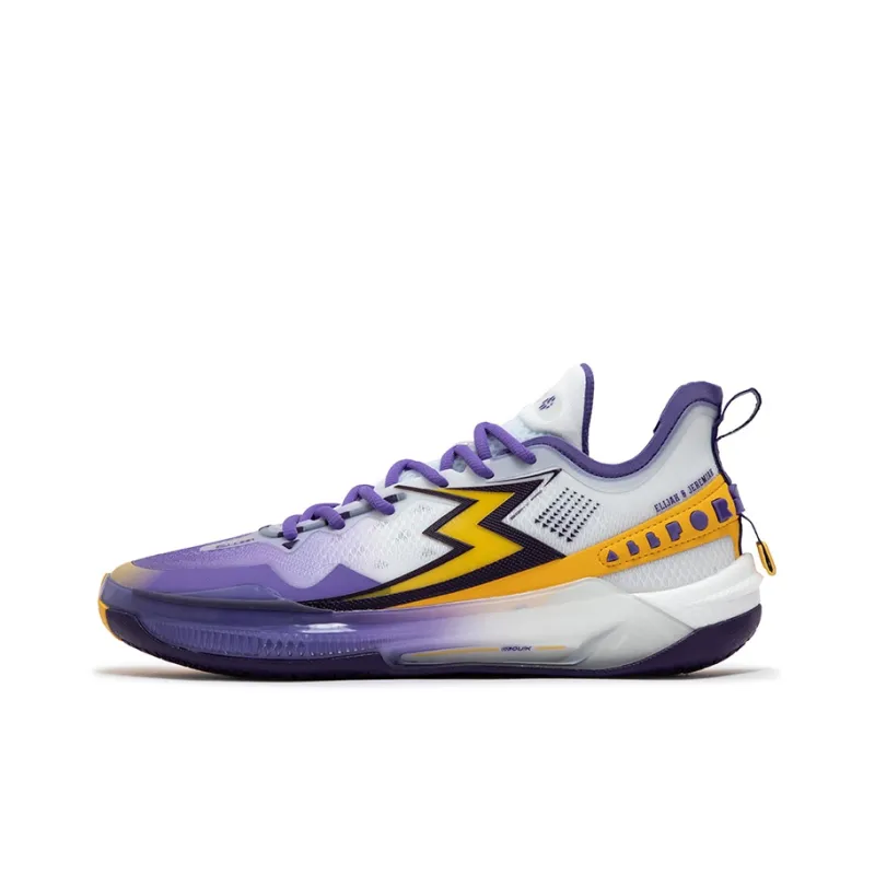 361° BIG3 5.0 Quick PRO Basketball Shoes Men Low Top 361 Degrees White/Ultraviolet-0