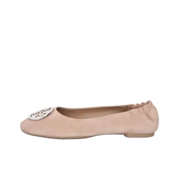 TORY BURCH Claire Logo-plaque Ballerina Flats