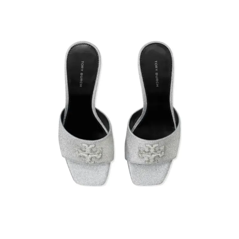 TORY BURCH Eleanor 65mm Glitter Mules-3