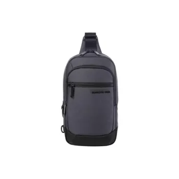 SAMSONITE Nylon Shoulder Bag Crossbody Bag Unisex Gray