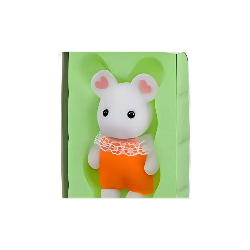 Sylvanian Families Cute Heart Mouse Dolls Plush Doll Small Size Tall-2
