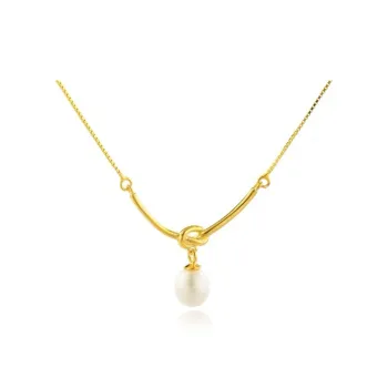 JINLIUFUJIXIANG Freshwater Pearl Necklaces Women's