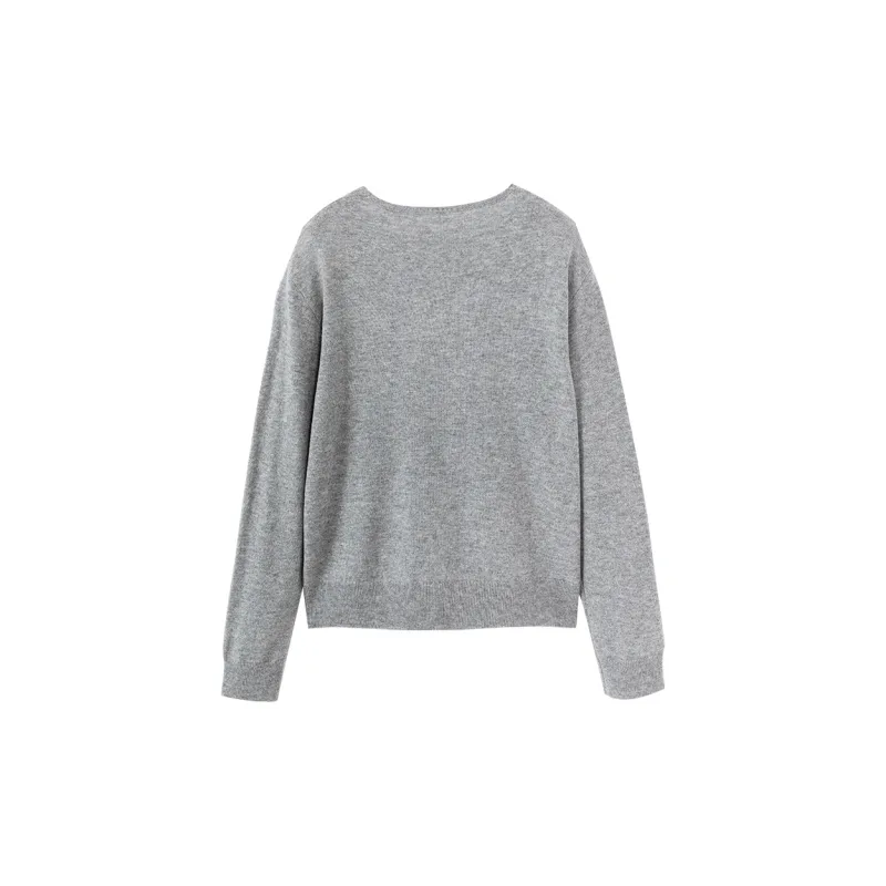 XIANGYING Sweaters Women's Gray-1