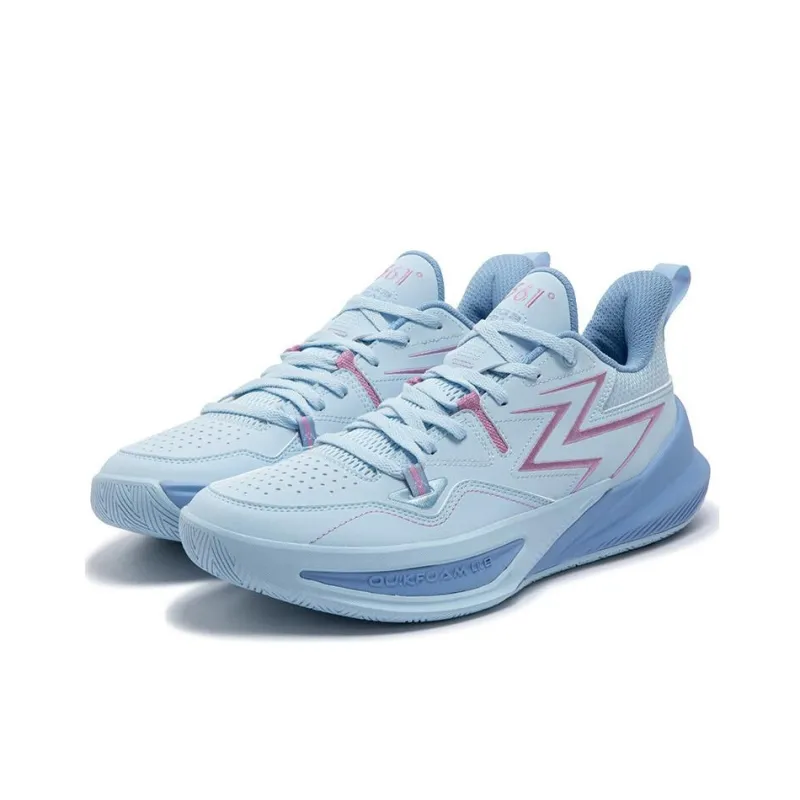 361° BIG3 Team2.0 Slip Resistant Breathable Support Low Top Basketball Shoes Men's Blue-2