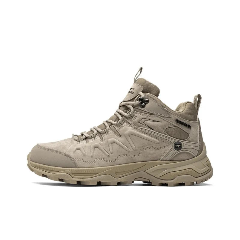 G.N.SHIJIA Abrasion Resistant Slip Resistant Cushioning Mid Top Outdoor Shoes Men's-6