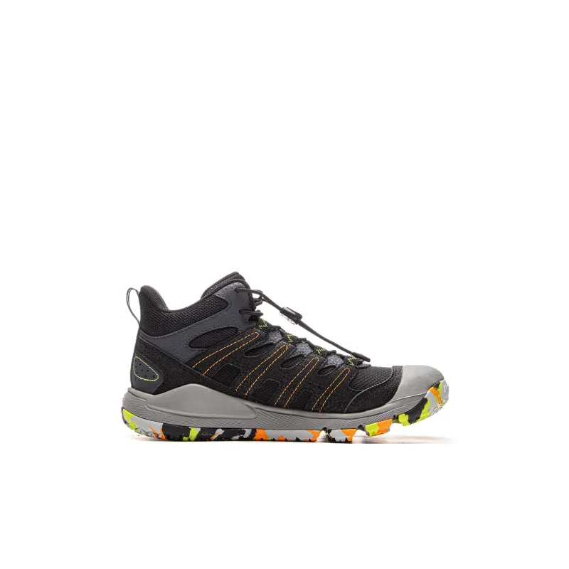LINING YOUNG Outdoor Cushioning Wear Resistant Rebound High Top Kids Lifestyle Shoes Black Kids'-1