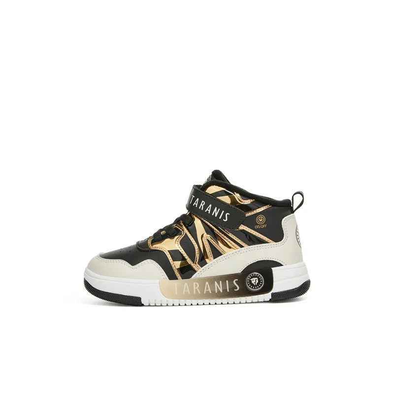 TARANIS Slip Resistant Mid Top Kids' Skateboarding Shoes Children Aged 3 7 Years Old-4