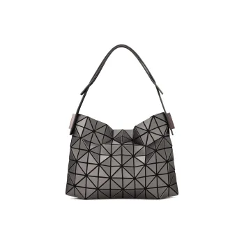ISSEY MIYAKE Polyvinyl Chloride Resin One Shoulder Handbags Women's Bronze