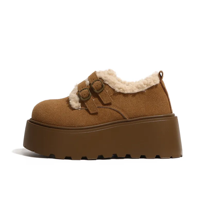 Fashion Casual Loafers Unlined Shoes 7cm Women's-10