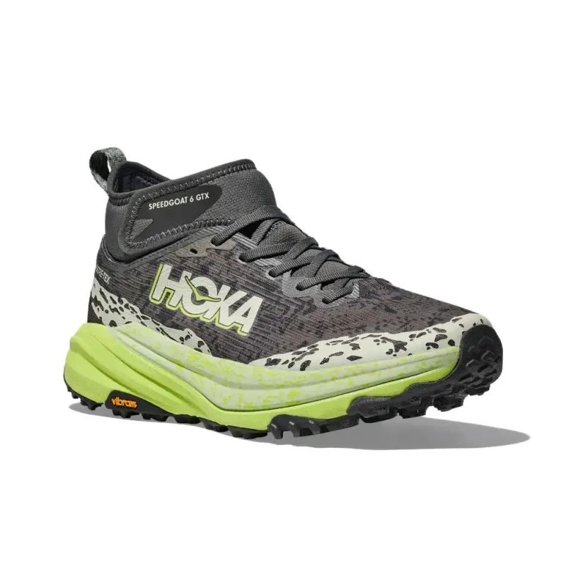 HOKA ONE ONE Speedgoat 6 Mid Gore Tex Outer Orbit Lettuce-1