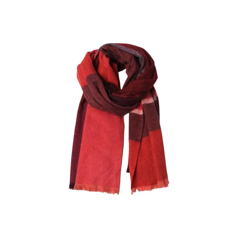 H YXIANG 100% Cashmere Knit Scarves Women's-4