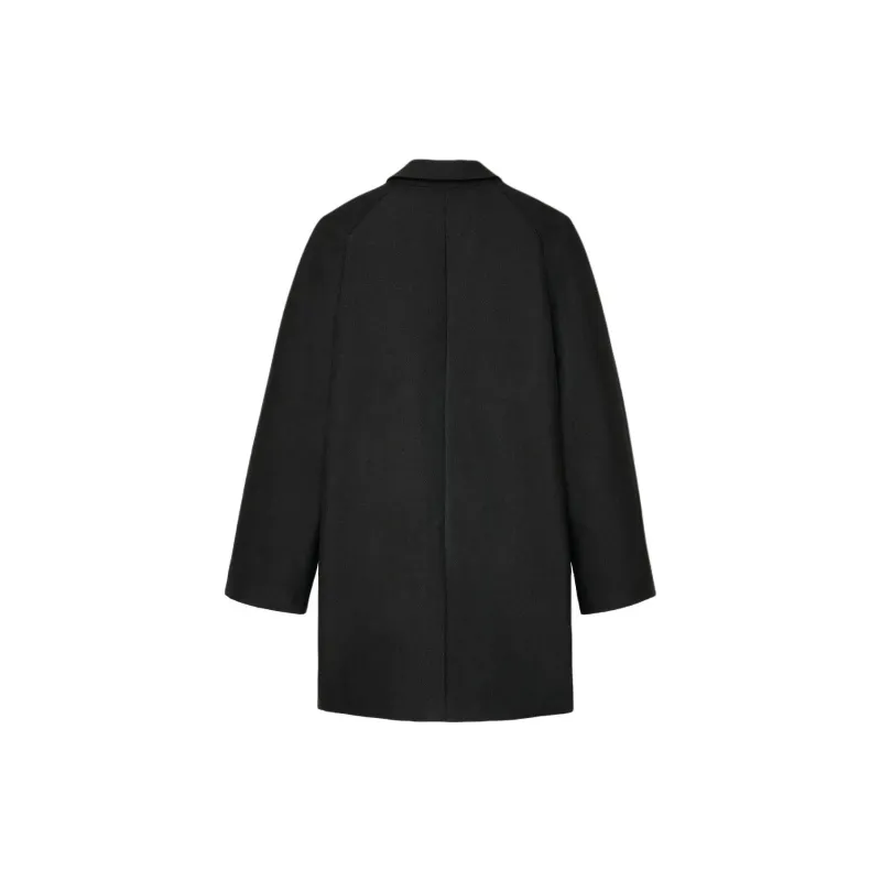 ZARA Stefano Pilati Collaboration Coats Men Black-1