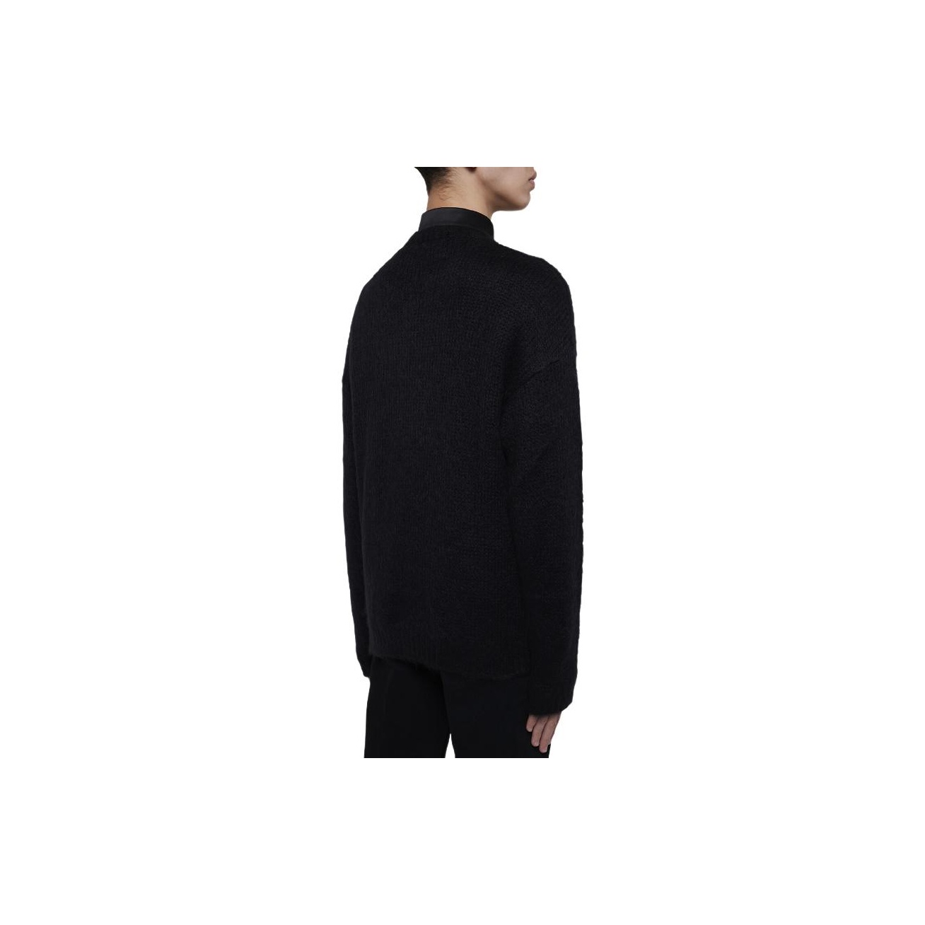 SAINT LAURENT 90S Sweater in Mohair - POIZON SAINT LAURENT 90S Sweater in Mohair - POIZON