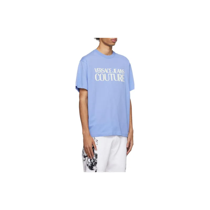 VERSACE JEANS COUTURE Duties Handling Fees Included T Shirt Men's Blue-1