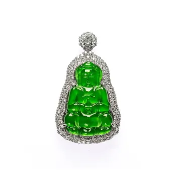 KALAIYIN Ice Glutinous Jadeite Necklaces Men's