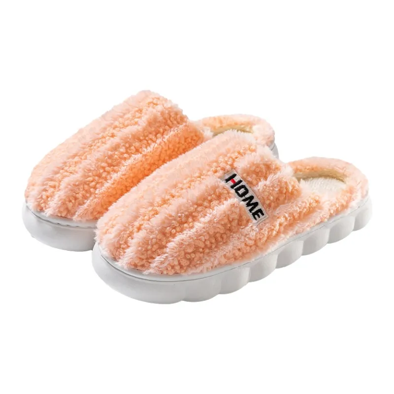 Foot Recreation Winter Minimalist Style Suede Home Warm Small Starry Sky Embroidered Cotton Slippers Unisex-5