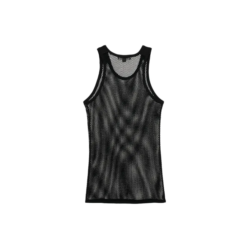 ZARA Stefano Pilati Collaboration Tank Tops Men Black-1