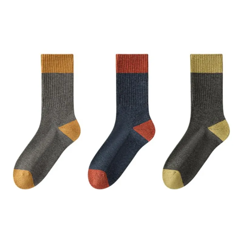 MIIOW Knee High Socks Men's Combo Set-3