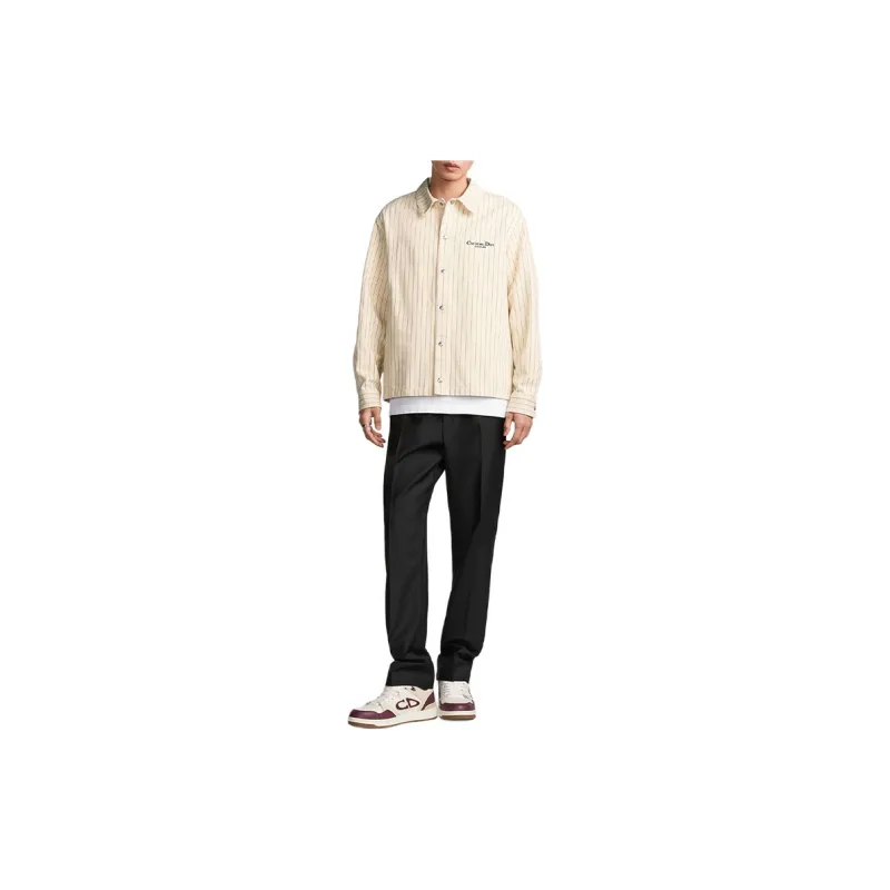 DIOR Shirts Men Ecru-2
