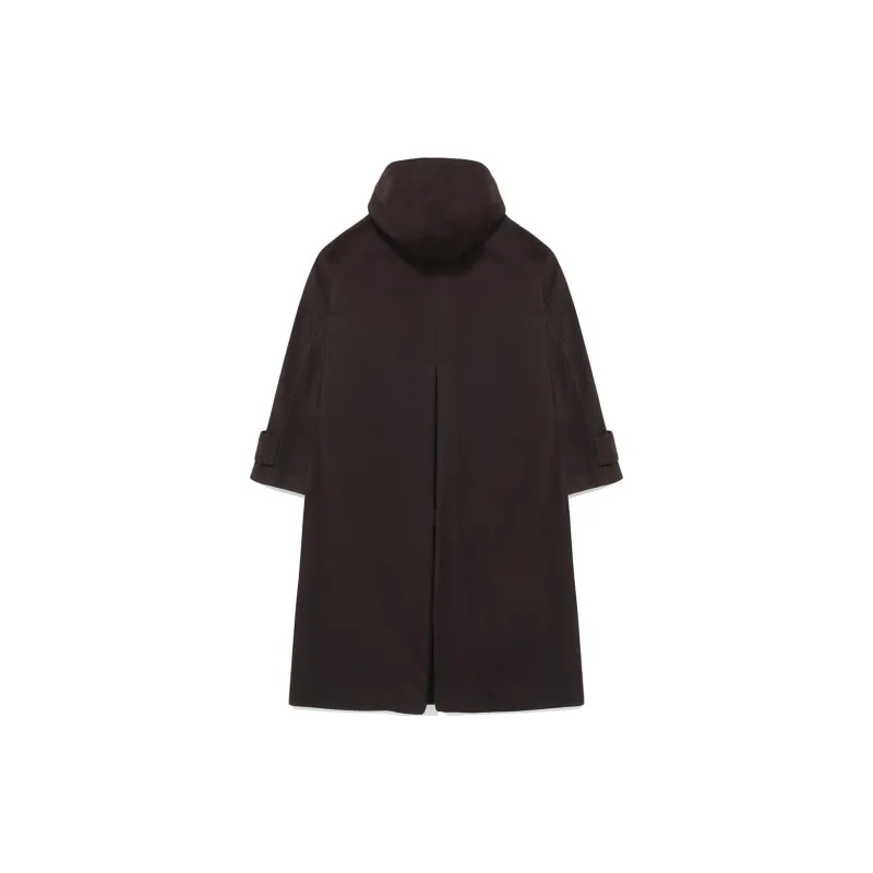 COVERNAT Coats Unisex Chocolate-1