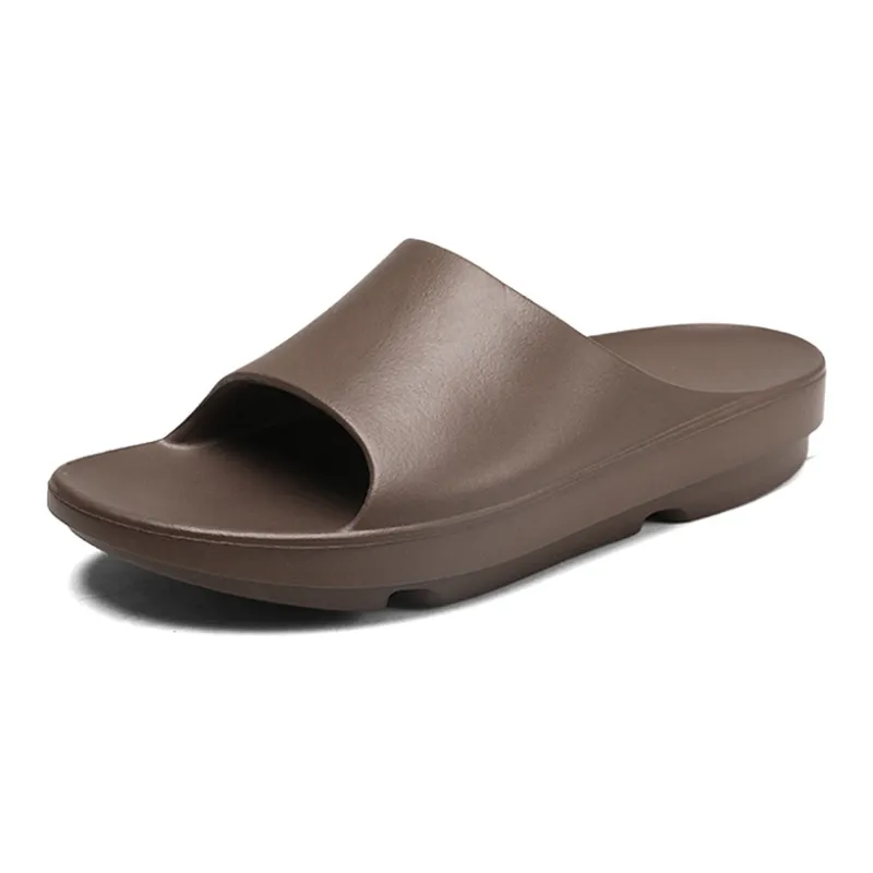 Darcy Sen Slippers Dark Brown/Black/Ecru-2