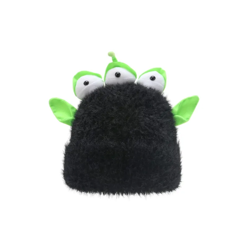 FREE RABBITⅡ Thickened Warm Red Eye For Fall And Winter Beanie Unisex-8