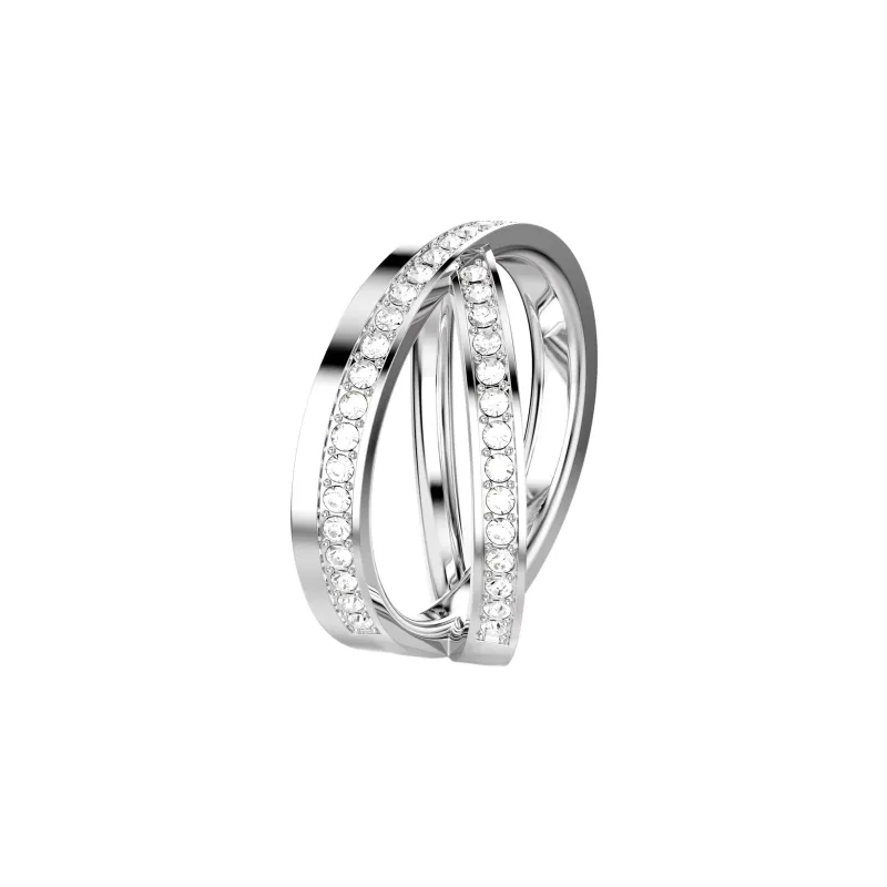 Swarovski Rhodium Plated Rings Women's Silver-2