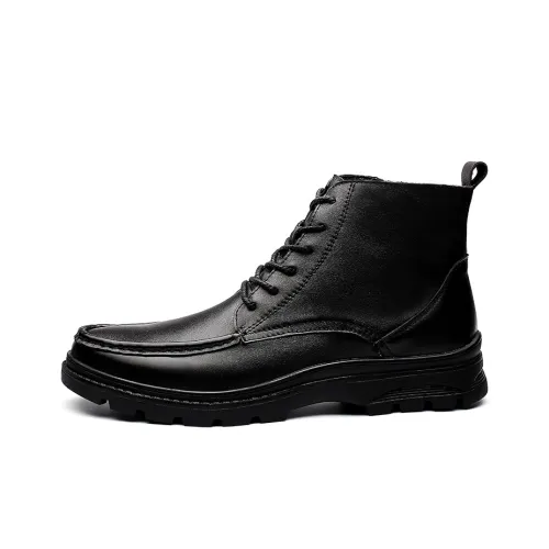 XIMO BULL Martin Boots Men Black