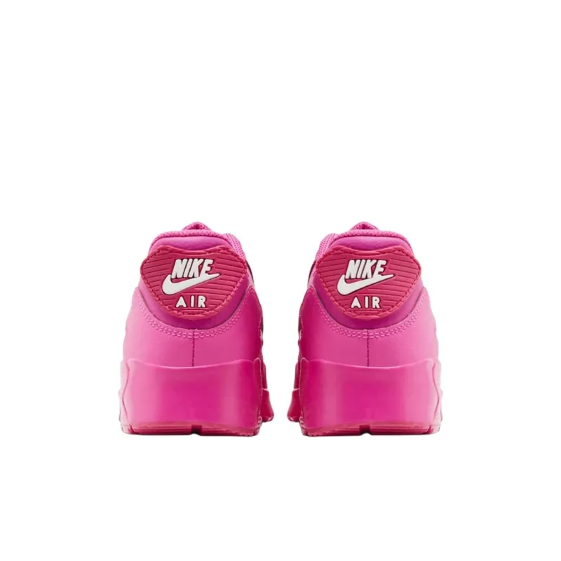 Nike Air Max 90 Anti Slip Wear Resistant Low Top Kids Lifestyle Shoes Pink Kids'-3