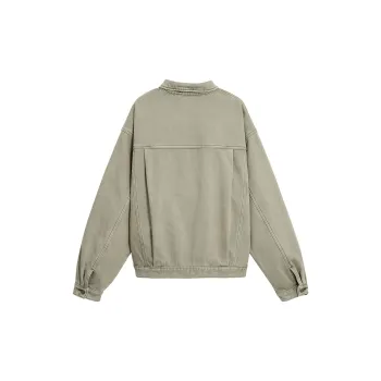 Bodydream Denim Jackets Unisex Light Gray