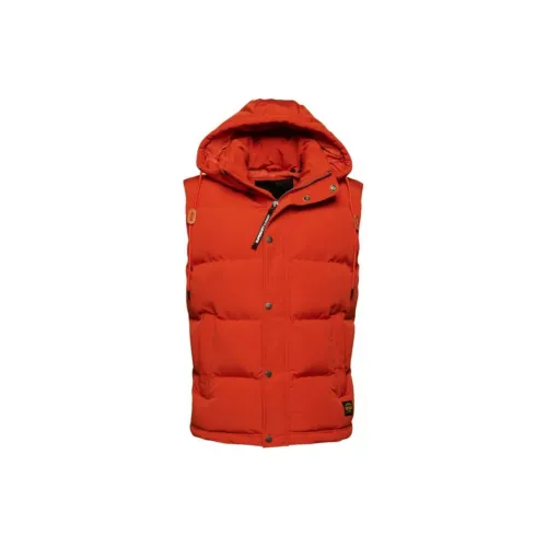 SUPERDRY Vests Men Orange