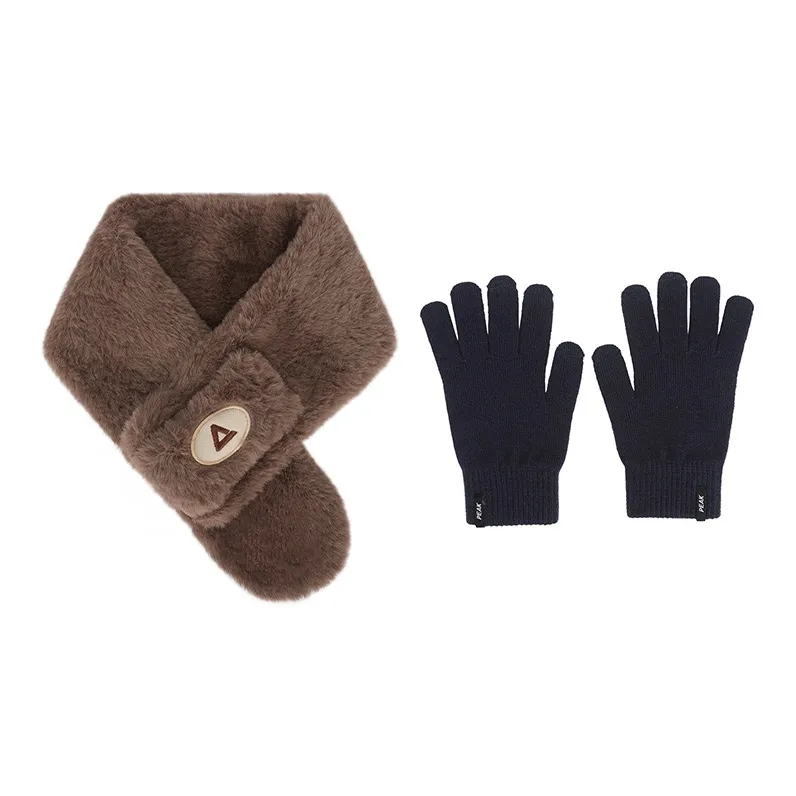 PEAK Acrylic Knit Gloves Unisex-5