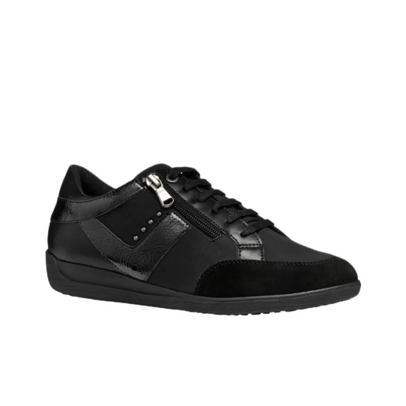 GEOX Myria Low-Top Casual Shoes Women's Black-1
