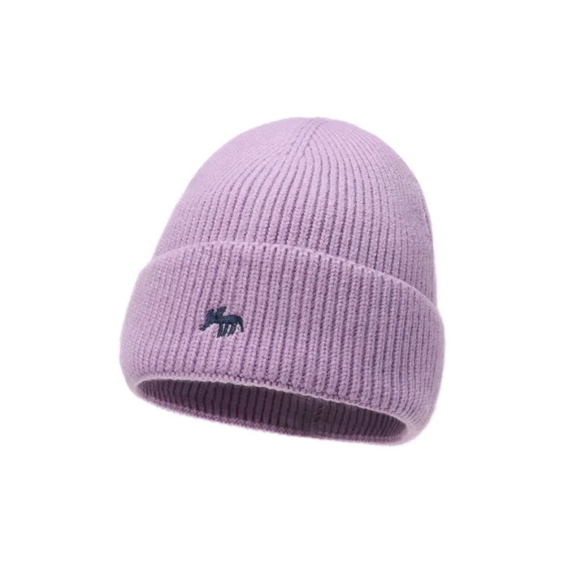 FREE RABBITⅡ Versatile Warm Knitted Hat Fall And Winter Travel Cold Resistant Ear And Head Protector Unisex-12