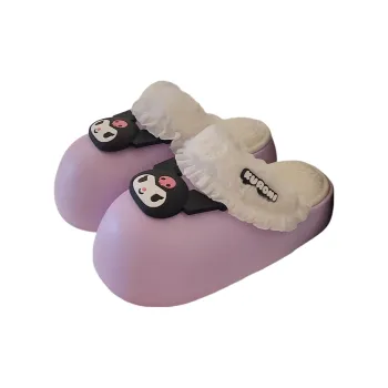 Thin Strips x Sanrio Home Slippers Women's, Purple