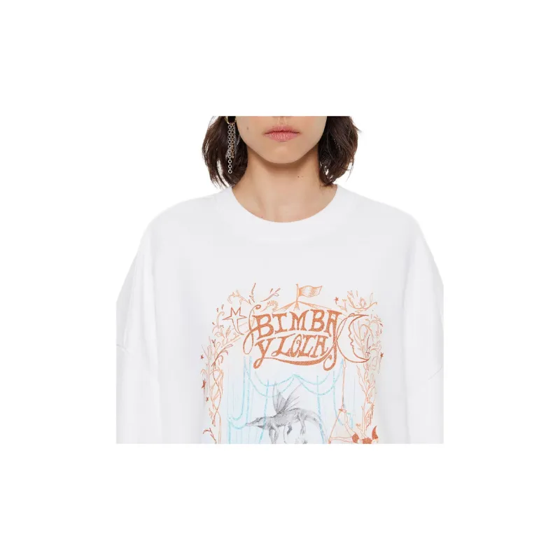 Bimba Y Lola Graphic print Sweatshirt-5