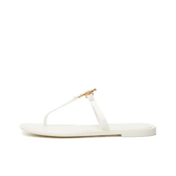 TORY BURCH Roxane Jelly Logo-plaque Slides