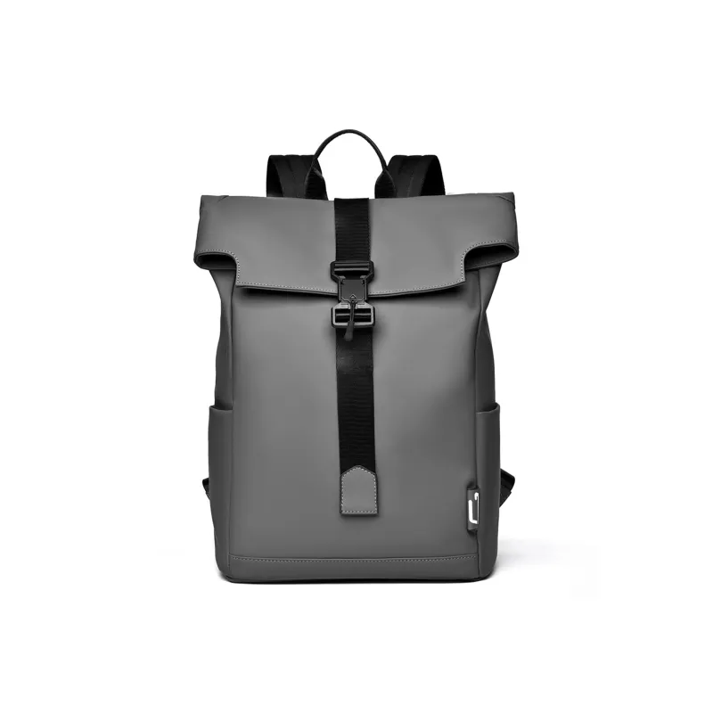 TAKI Membrana Dermalis Backpack Regular Unisex Black/Gray/Green-5
