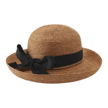 HELEN KAMINSKI Raffia, Neoprene Bucket Hats Women's Brown