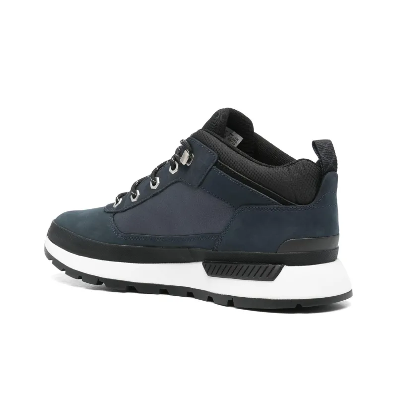 Timberland Field Trekker Anti-Slip Wear-Resistant Mid-Top Outdoor Shoes Men's Blue Black-2