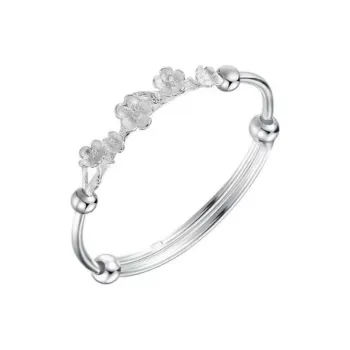 NSAOT 999 Fine Silver Bangles Women's