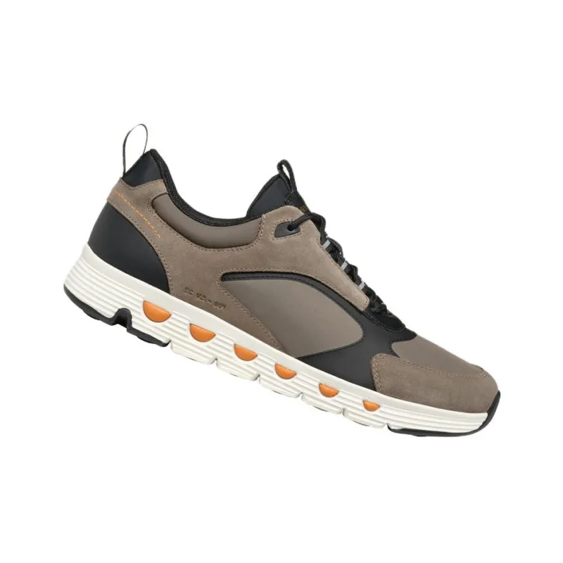 GEOX Anti Slip Wear Resistant Low Top Casual Shoes Men's Brown Black-2