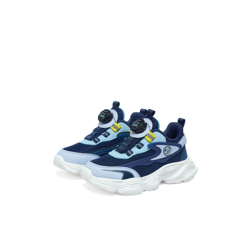 Disney Anti-Slip And Wear-Resistant Lightweight Cushioning Low-Top Kids Lifestyle Shoes Blue Kids'-2