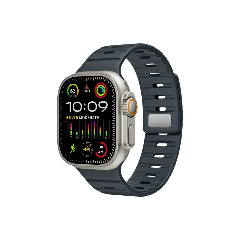 Vobafe Watch Band Apple Compatibility 219mm~232mm Silicone Material-6