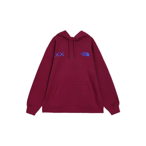 Kaws X THE NORTH FACE Sweatshirts Unisex Purple