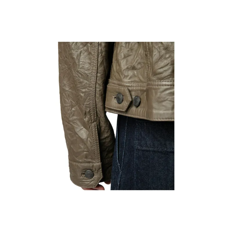 Zadig&Voltaire Crinckled Leather Jacket-6