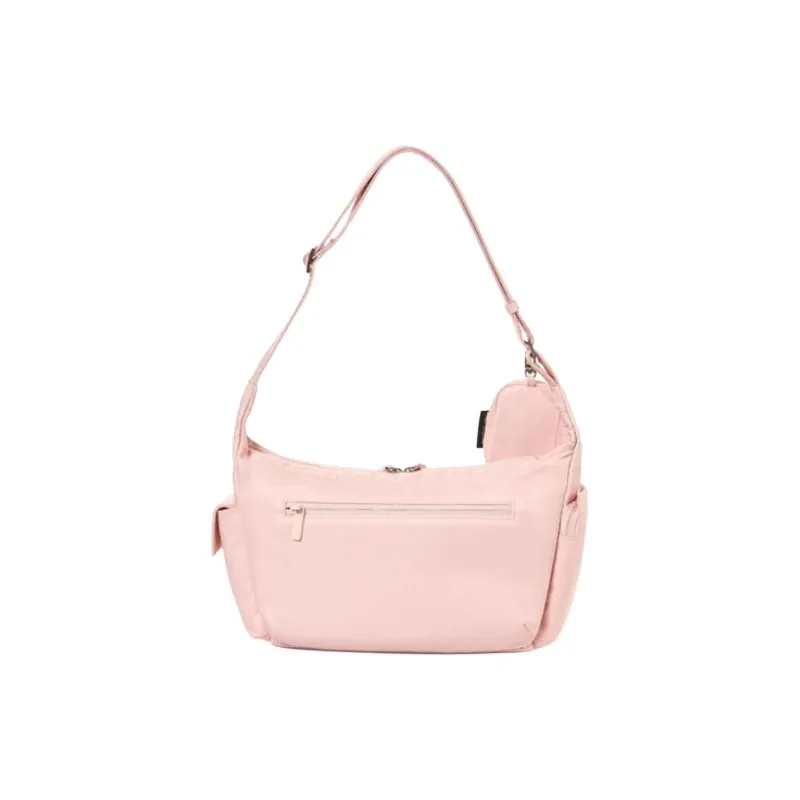 SAMSONITE Nylon Hobo Bag, Handbag, Shoulder Bag Women's Pink-4